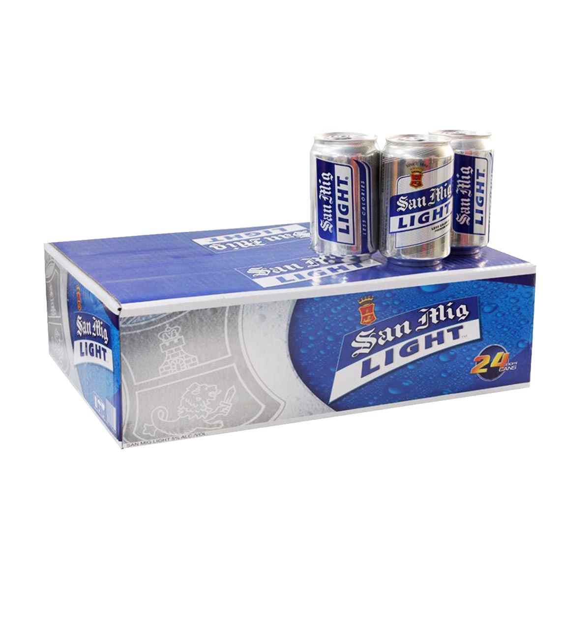 Sanmiguel Light Beer Can 24X 33 Cl CAN by sanmiguel - Compare prices in UAE